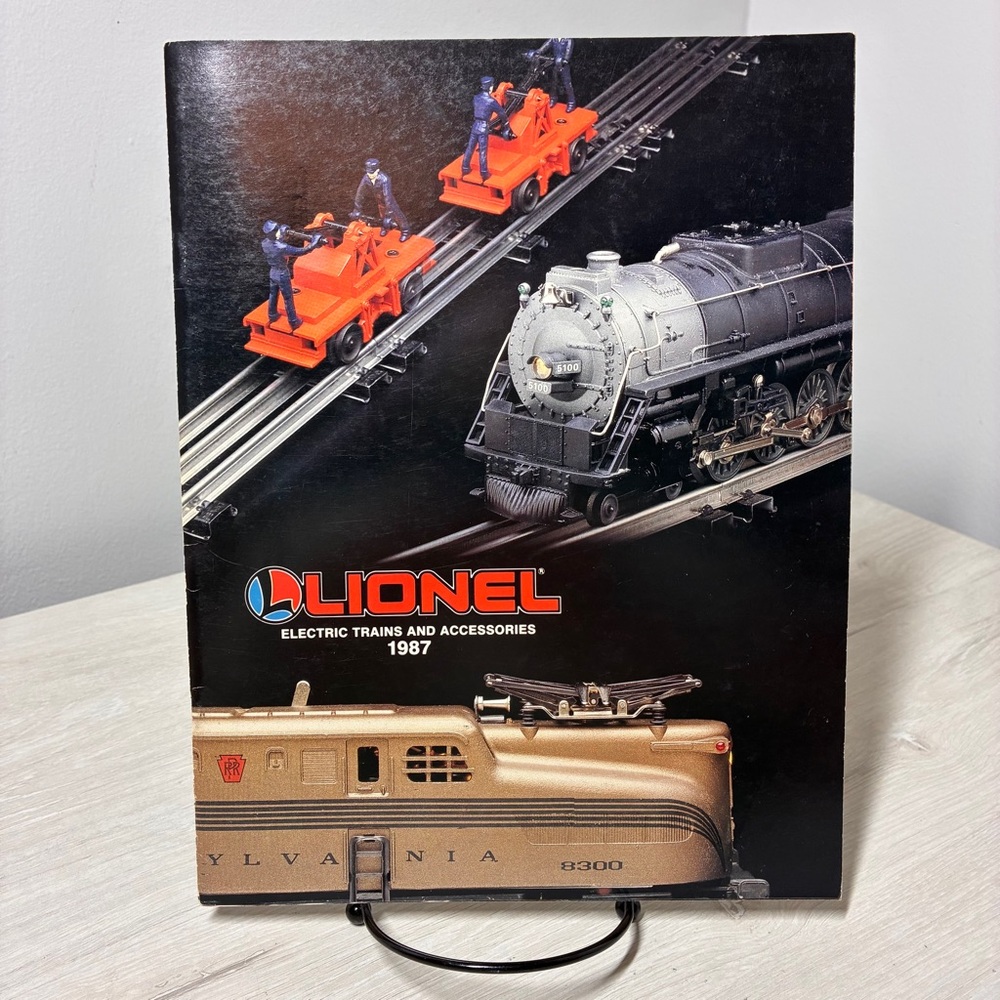 Lionel Electric Trains Accessories 1987 Catalog Vintage Model Railroad PB Guide